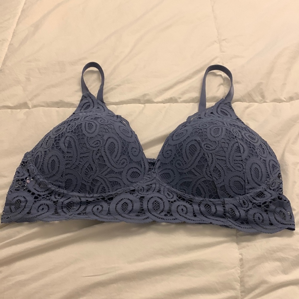 PINK  label wireless push-up bra extra-large lace